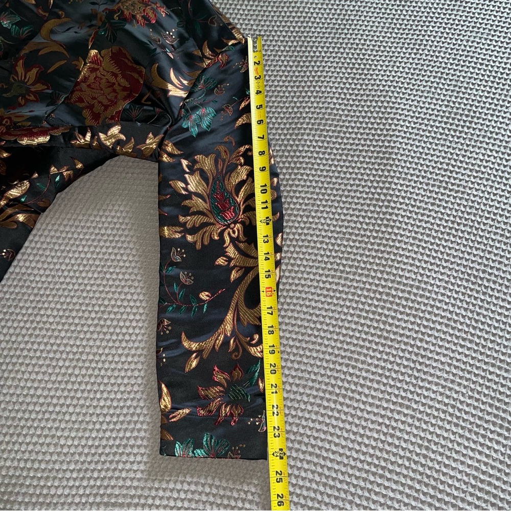 Soft Surroundings Moon Dynasty Brocade Jacquard Jacket - Picture 14 of 16